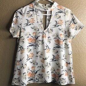 Flowery shirt by susys closet .